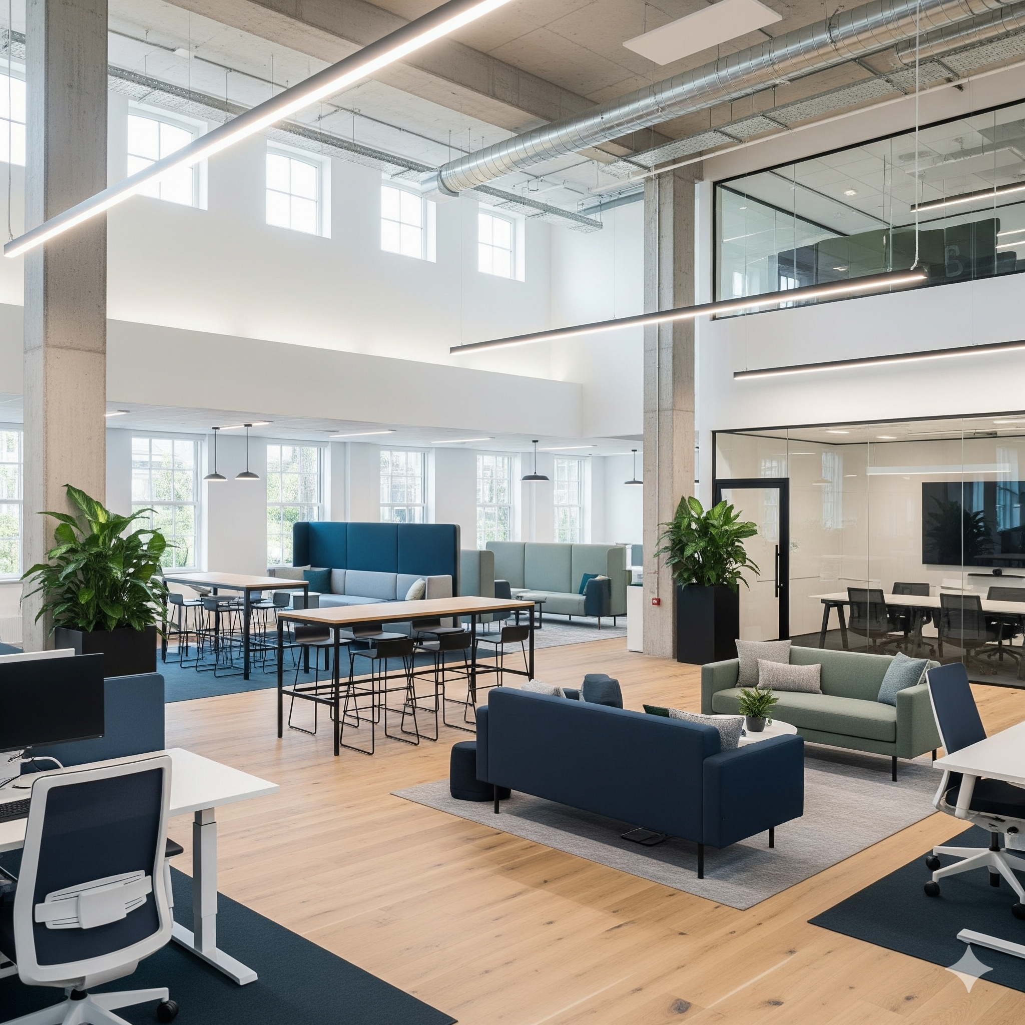 Tecnologia e Estética para Espaços Corporativos: O Futuro do Ambiente de Trabalho